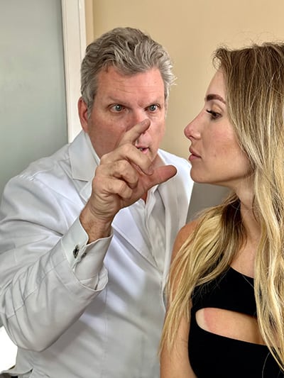 Rhinoplasty consultation in san diego